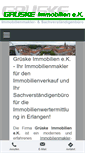 Mobile Screenshot of grueske-immobilien.de